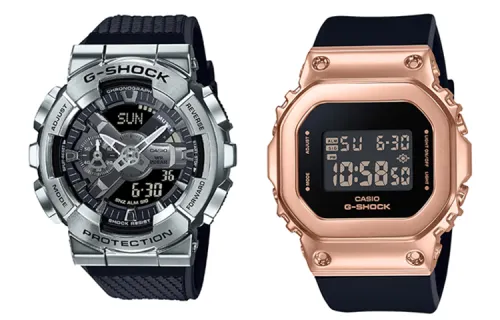 CASIO Unisex Pair Table Series Black Watch