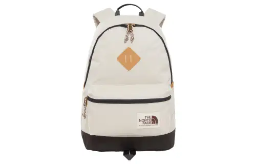 THE NORTH FACE 25L Backpack Outdoor Bag Nylon Fabric Ecru Unisex