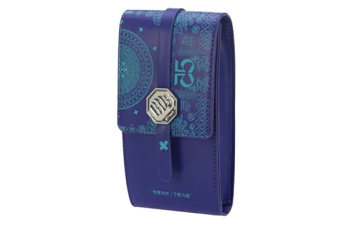 Li Ning Badfive Leather Sports Bag, Crossbody Bag Regular Unisex Blue