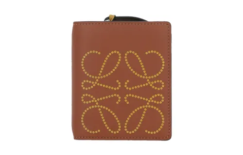 LOEWE Leather Wallet Women's Brown