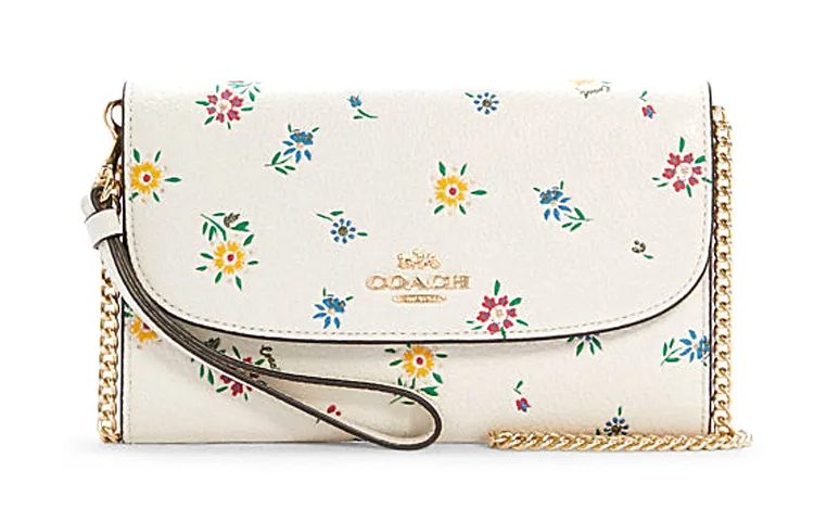 COACH Gemma Leather Handbags Women's White
