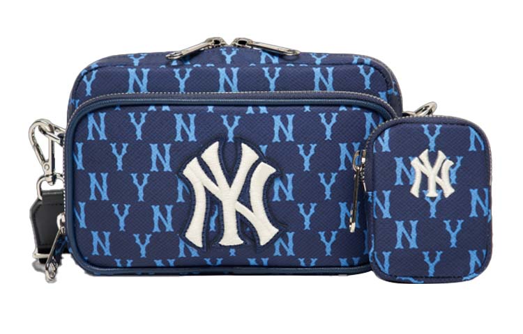 Сумка MLB Monogram NY (синяя)
