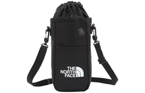 THE NORTH FACE 1L Water Bottle Bag, Shoulder Bag, Crossbody Bag, Outdoor Bag Polyester Black Unisex