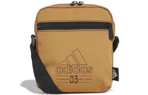 Adidas Cotton Shoulder Bag Regular Unisex Earth Yellow
