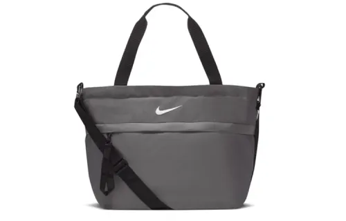 Nike Canvas Tote Handbag, Crossbody Bag Regular Unisex Gray