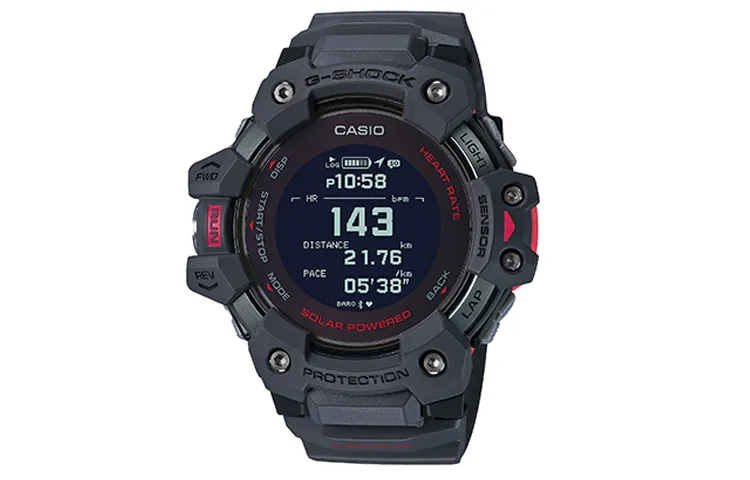 CASIO Men G-SQUAD Series Black Watch GBD-H1000-8PRD