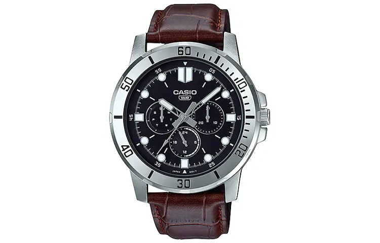 CASIO Men Standard Series 49mm Black Watch MTP-VD300L-1E