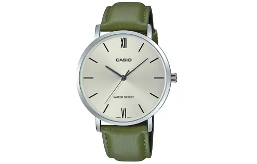 CASIO Men Standard Series Silver Watch MTP-VT01L-3B