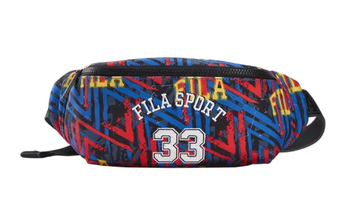 FILA FUSION Fabric Waist Bag Chest Bag Regular Unisex Multicolor