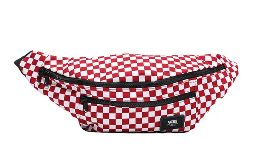 Vans Canvas Bag Fanny Pack Regular Unisex Red White