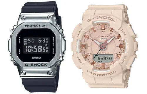 CASIO Unisex Pair Table Series Black Watch