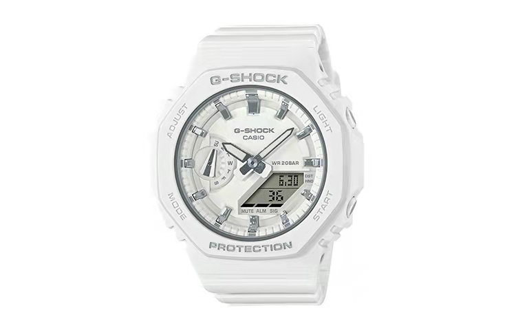 Женские часы Casio G-SHOCK WOMAN (белые) — фото 1