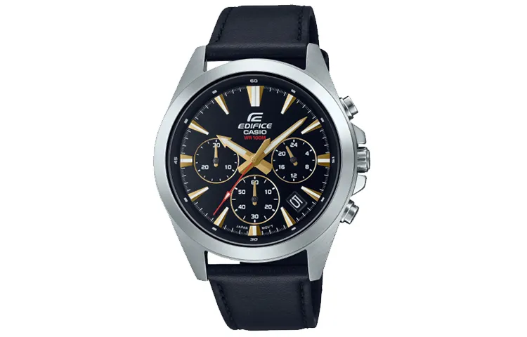 CASIO Men EDIFICE Black Watch EFV-630L-1