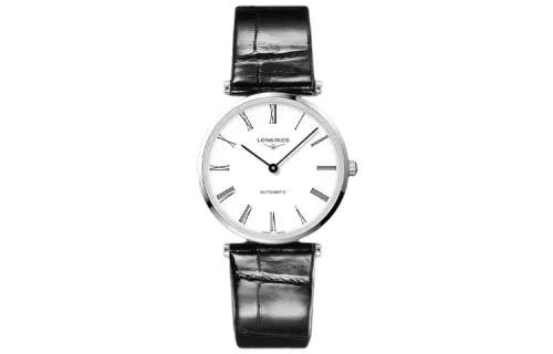 LONGINES Jialan Collection Automatic Mechanical Movement Men's Watch 38mm White Dial Stainless Steel Case