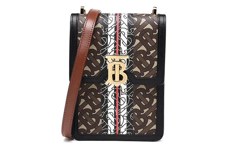 Burberry Robin Cotton Crossbody Bag Women's Brown