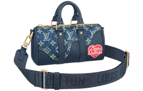 LOUIS VUITTON X Nigo Keepall Xs Monogram Blue