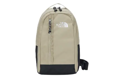 THE NORTH FACE 6.7L Sling Bag Outdoor Bag Polyester Khaki Unisex