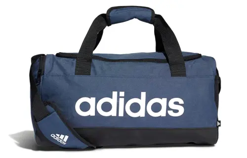 Adidas Polyester Fitness Team Bag Extra Small Unisex Navy Blue