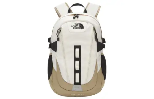 THE NORTH FACE 18L Backpack Outdoor Bag Polyester Khaki Unisex