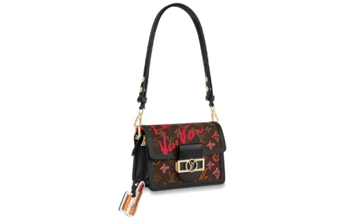 LOUIS VUITTON Limited Edition Mini Dauphine Monogram Brown