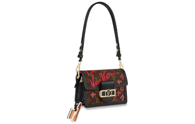 LOUIS VUITTON Limited Edition Mini Dauphine Monogram Brown
