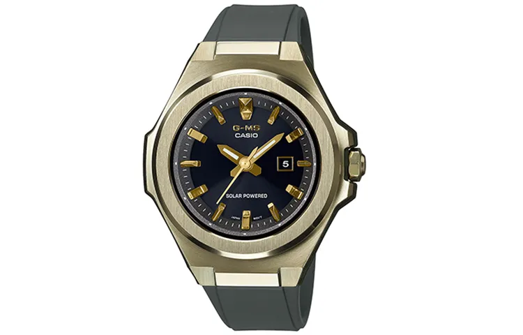 CASIO Women's BABY-G Black Watch MSG-S500G-3APR