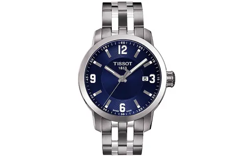 TISSOT Junchi 200 Collection Quartz Movement Elegance Men's Watches Watch 39mm Blue Dial Stainless Steel Case