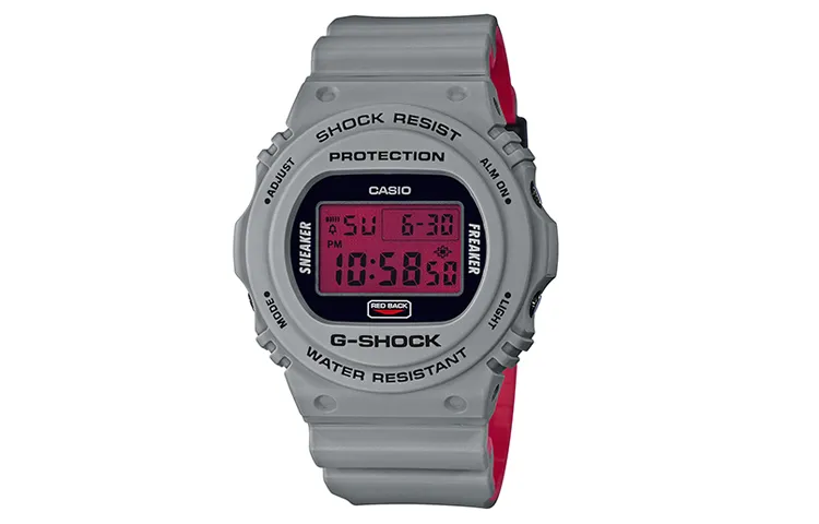 CASIO Men G-SQUAD Series Red Watch DW-5700SF-1