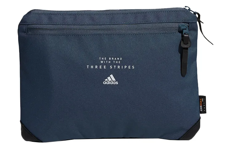 Adidas Recycled Polyester Shoulder Bags Regular Unisex Navy Blue