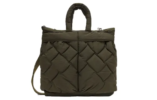 Bottega Veneta Polyamide Tote Bag, Shopping Bag, Shoulder Bag, Handbag Men's Field Green
