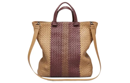 Bottega Veneta Sheepskin Crossbody One Shoulder Handbag Women's Brown