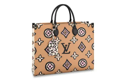 LOUIS VUITTON Onthego Gm Wild At Heart Arizona
