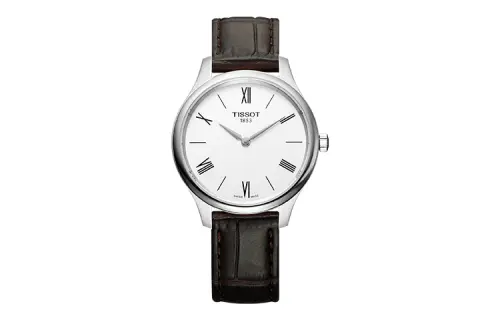 TISSOT Junya Collection Quartz Movement 30m Waterproof Women's Watch 31mm Silver Dial Stainless Steel Case
