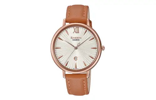 CASIO Women's SHEEN 39.6mm White Watch