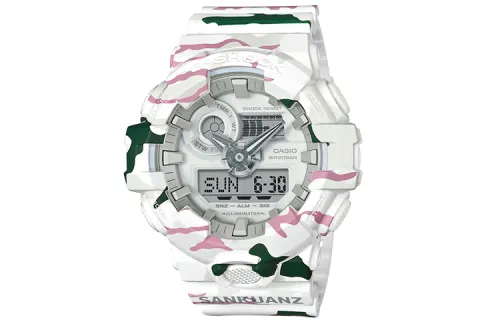 CASIO Men Liquid Crystal/Analog Dual Display Series Watch GA-700SKZ-7A