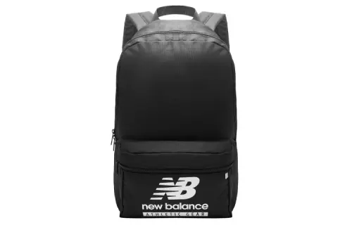 New Balance Students Fabric Laptop Backpack Regular Unisex Black