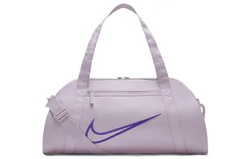 Nike Fabric Travel Bag Gym Bag Unisex Ice Pale Purple/Wild Berry/Light Taro Purple