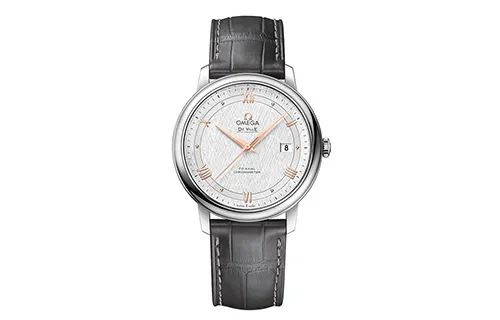 OMEGA Disc Fly Collection Elegant Automatic Mechanical Movement Men's Watches Watch 39.5mm Silver Dial