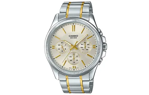 CASIO Men Standard Series Gold Watch