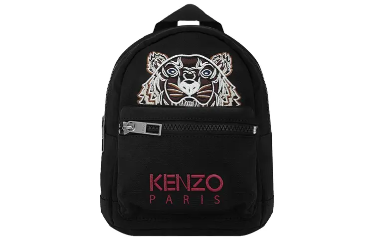 KENZO Cotton Backpack Men's Black