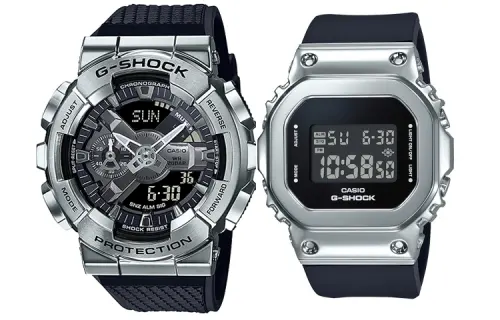 CASIO Unisex Pair Table Series Black Watch