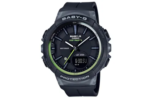 CASIO Women's BABY-G Black Watch BGS-100-1A