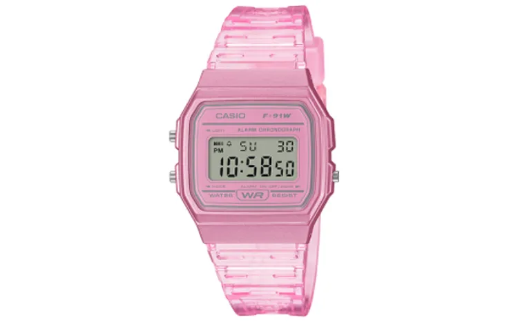 CASIO Women's DIGITAL Series 35.2mm Gray Watch F-91WS-4
