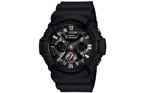 CASIO Men Black Watch GA-201-1A