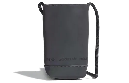 Adidas Originals Polyester Portable Crossbody Bag, Shoulder Bag Regular Unisex Gray