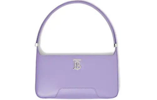 Burberry Calfskin Shoulder Bag, Handbag, Shoulder Bag Women's Violet