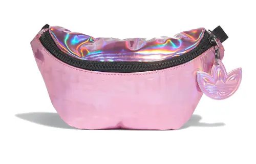 Adidas Originals Polyurethane Sports Fanny Pack Regular Unisex Bright Pink