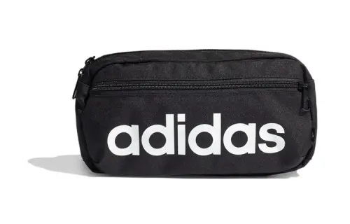 Adidas Recycled Polyester Material Crossbody Fanny Pack Regular Unisex Black