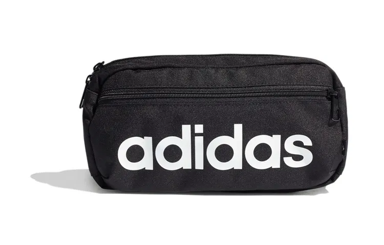 Adidas Recycled Polyester Material Crossbody Fanny Pack Regular Unisex Black