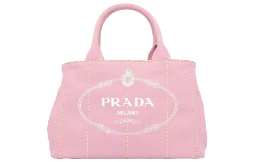 PRADA Cotton Handbag Women's Pink